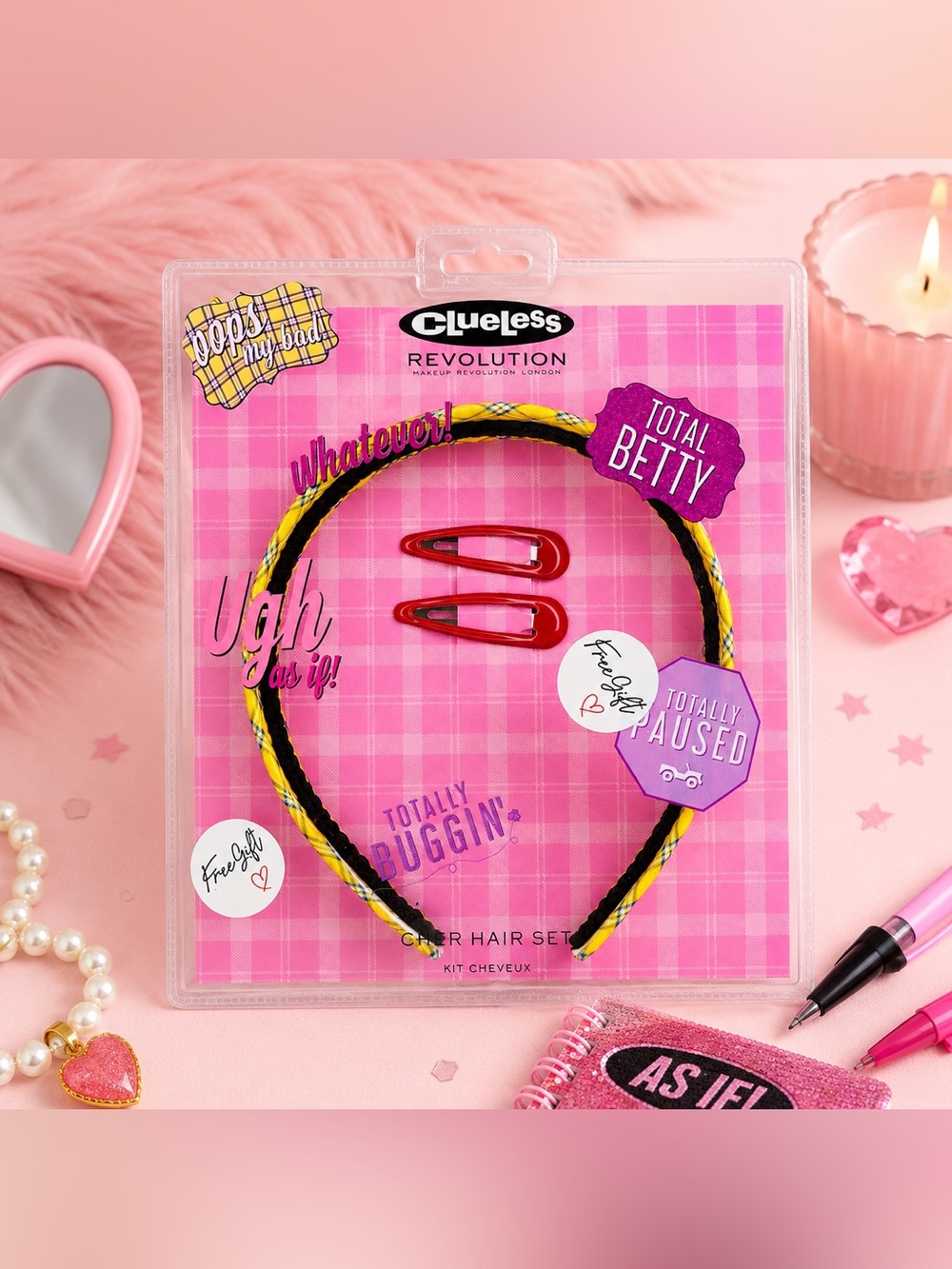 Revolution x Clueless Collab Hair Piece Set